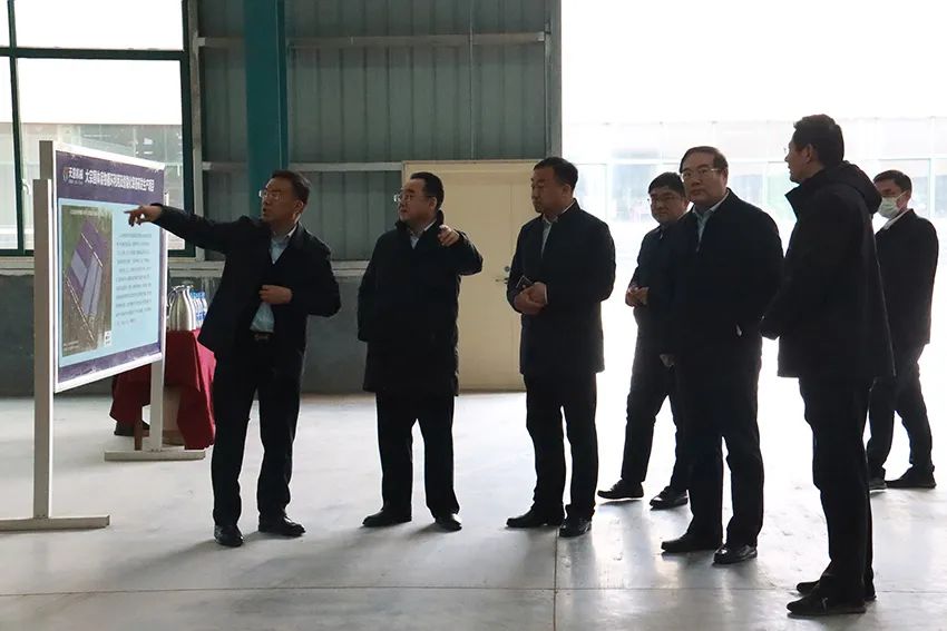 濟(jì)寧市委常委，市政府副市長、黨組副書記王宏偉蒞臨天意機(jī)械調(diào)研大宗固廢項(xiàng)目